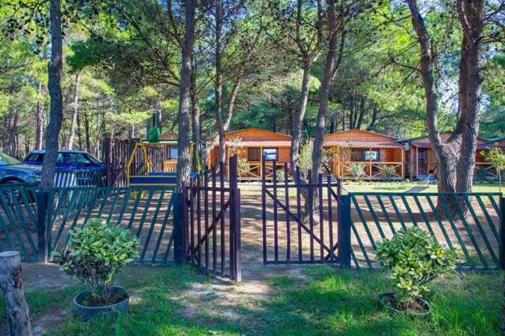 הוילה אולסינץ' Saranda Beach Bungalow מראה חיצוני תמונה