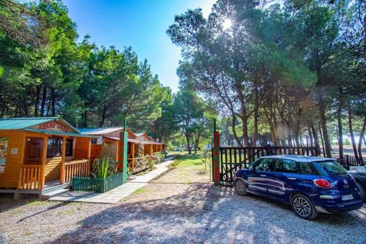 הוילה אולסינץ' Saranda Beach Bungalow מראה חיצוני תמונה