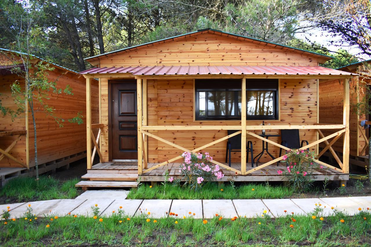 הוילה אולסינץ' Saranda Beach Bungalow מראה חיצוני תמונה