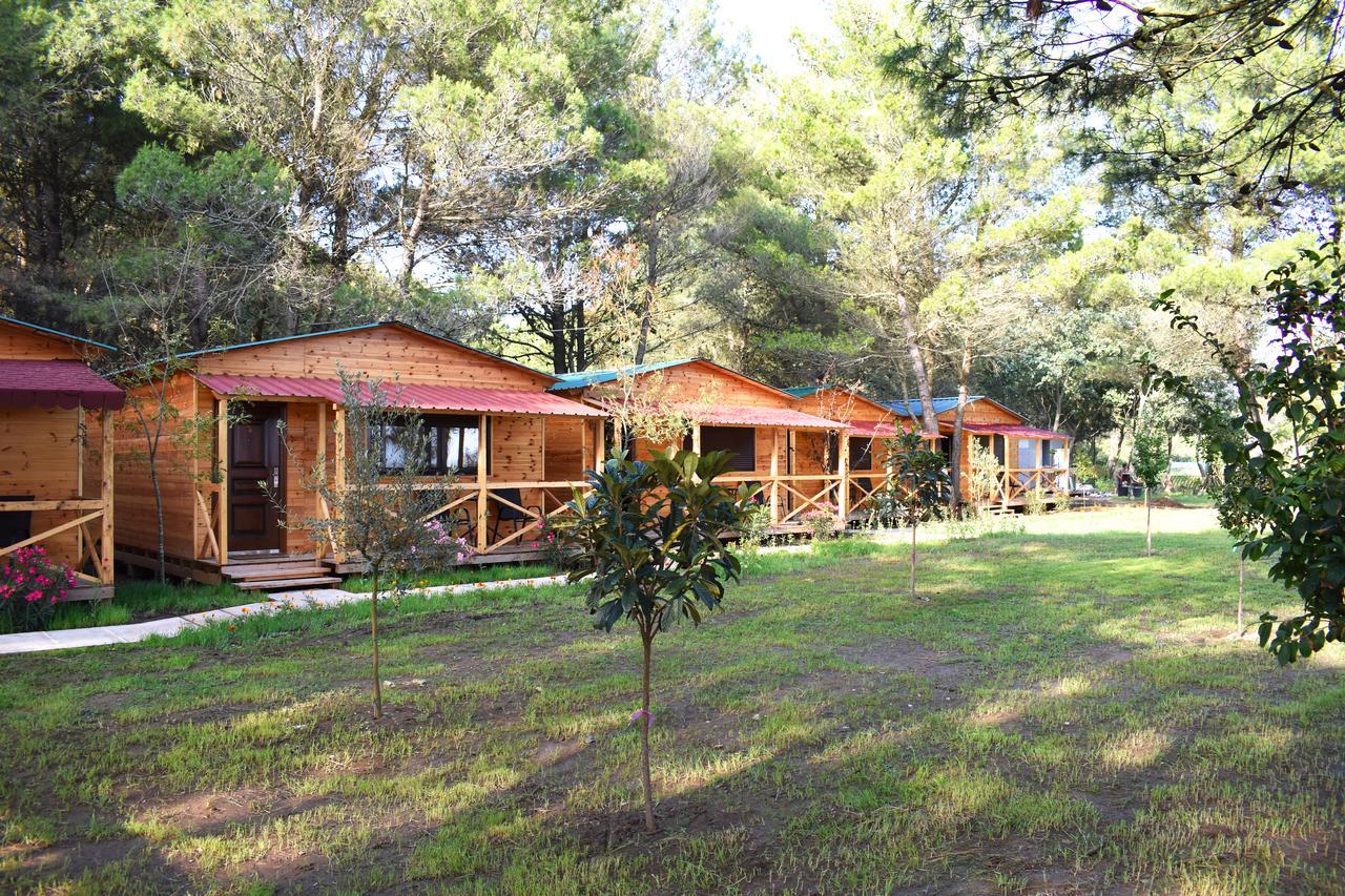 הוילה אולסינץ' Saranda Beach Bungalow מראה חיצוני תמונה